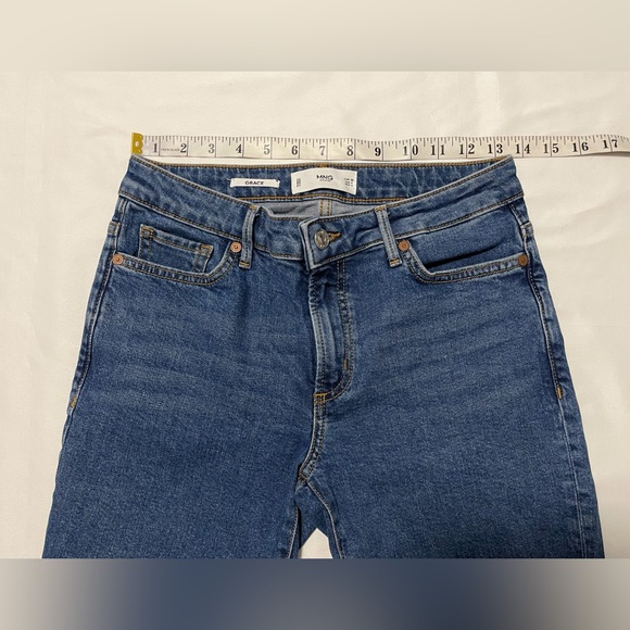 Mango Grace Crop Slim Fit Jeans - Picture 8 of 14